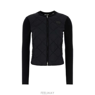 [X45]버버리 8122572 A1189 여성 스웨터 니트 가디건 Black wool and nylon ca