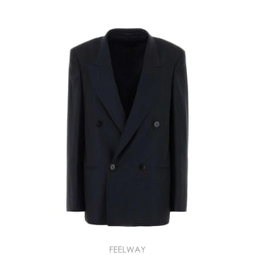 [X45]구찌 A0068ZZAVMD 4294 여성 자켓 베스트 다운베스트 질렛 Dark blue wool b
