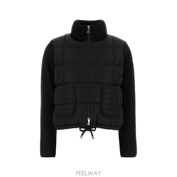 [X45]몽클레어 L20939B00067M1131 999 여성 스웨터 니트 가디건 Black nylon do