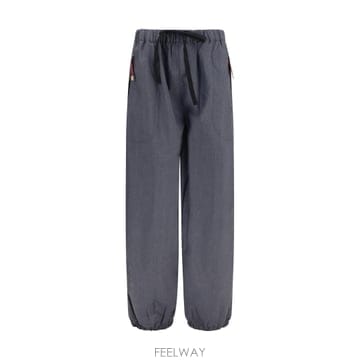 [K68]프라다 P258KSOOO17LK F0480 여성 팬츠 면바지 조거팬츠 데님 와이드팬츠 Wool an