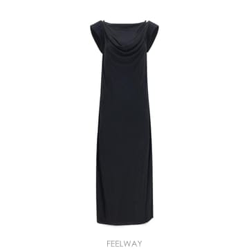 Bottega Veneta [K68]BOTTEGA VENETA 876819V6NJ0 1010 ���� ���ǽ� �� �̵� �̴� �巹�� Visc[K68]BOTTEGA VENETA 876819V6NJ0 1010 ���� ���ǽ� �� ��