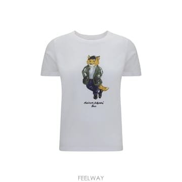 [K68]메종 키츠네 MRWJT11KJ7026 P100 여성 티셔츠 민소매 탑 나시 Cotton logo T