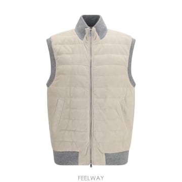 Brunello Cucinelli [K68]���ڷ� ��ġ�ڸ� MPCLF2098 CYX41 ���� �ٿ����� �е� �ٿ��Ʈ ��ī Padded Ve[K68]���ڷ� ��ġ�ڸ� MPCLF2098 CYX41 ���� �ٿ����� 