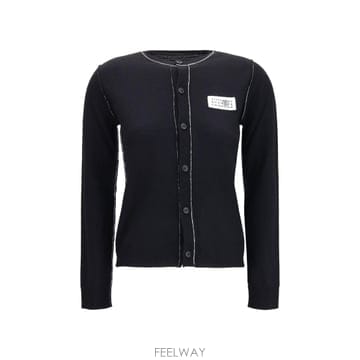 [K68]엠엠식스 S52HP0044M13037 900 여성 니트 스웨터 가디건 Wool blend butto