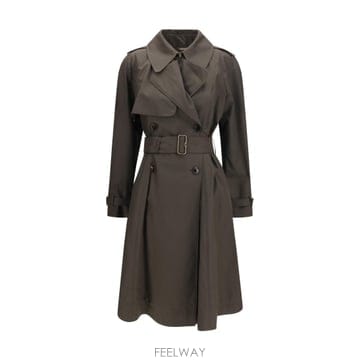 [K68]버버리 8127089 C5958 여성 코트 하프 롱 트렌치코트 레인코트 Pembury cotton 