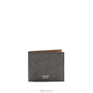 Ferragamo [K68]��󰡸� 795880 005 ���� ���� ������ ������ ī������ Leather bifold Walle[K68]��󰡸� 795880 005 ���� ���� ������ ������ ī��