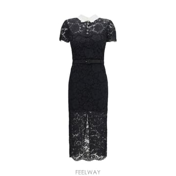 Self Portrait [K68]������Ʈ����Ʈ AW26019MAB BLACK ���� ���ǽ� �� �̵� �̴� �巹�� Lace contra[K68]������Ʈ����Ʈ AW26019MAB BLACK ���� ���ǽ� �� ��