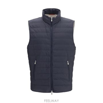 Brunello Cucinelli [K68]���ڷ� ��ġ�ڸ� MV4081797 CIX44 ���� �ٿ����� �е� �ٿ��Ʈ ��ī Sleeveles[K68]���ڷ� ��ġ�ڸ� MV4081797 CIX44 ���� �ٿ����� 