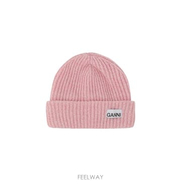 GANNI [K68]���� A4429 395 ���� ���� ����� �Ӹ��� ����� �Ӹ��� Beanie Hat[K68]���� A4429 395 ���� ���� ����� �Ӹ��� ����� 