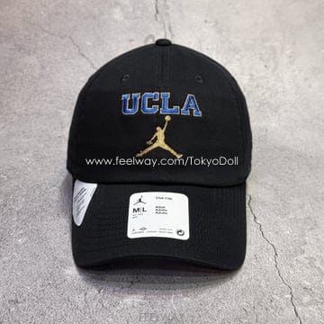 (국내배송) 나이키 볼캡 UCLA University NCAA팀 조던 남여 깊은 모자 블랙