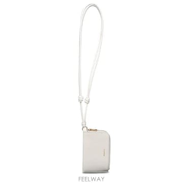 (해외배송) 질샌더 Jil Sander 로고 엠보싱 지퍼 카드홀더 J07UI0004P4841