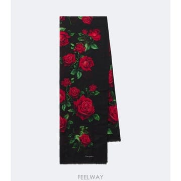 Dolce&Gabbana 26 FW ��ü�ذ��ٳ� �÷η� ��ũ ��ī�� TP58088735626 FW ��ü�ذ��ٳ� �÷η� ��ũ ��ī�� TP580887356