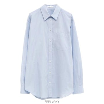 더 로우 GAVINA 셔츠 라이트 블루