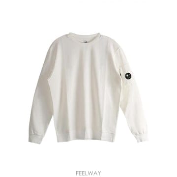 26SS C P  Company 화이트 코튼 스웨터 RCCMSS711A002246G103 TP57924146
