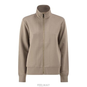 26FW 막스마라 SMMCAREZZA   High 넥 집 업 스웨트 셔츠 2629926033600001 TP