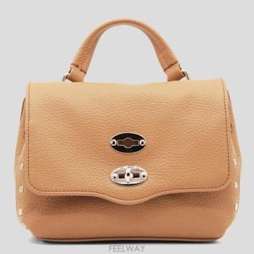 26FW Zanellato Light 브라운 Postina 미니 백 068010B0040000Z0294 TP
