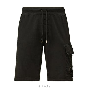 26SS C P  Company 블랙 코튼 bermuda 숏츠 RCCMSB704A002246G999 TP57