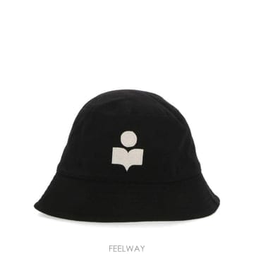 25SS 이자벨마랑 블랙 앤 화이트 코튼 haley 버켓 모자 CU001XFAA3C05ABKEC TP5792