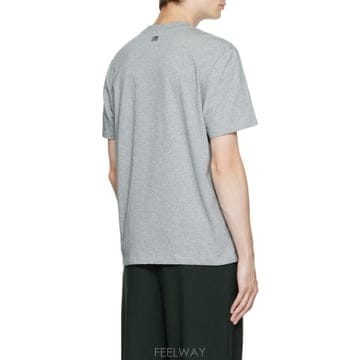 25FW 아미 T 셔츠 WITH EMBROIDERED 로고 UTS001724055 TP573167056