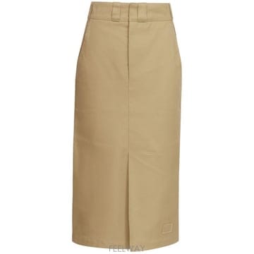 25SS 메종마르지엘라 코튼 Blend Midi 스커트 S51ME0028S54042114 TP57775195
