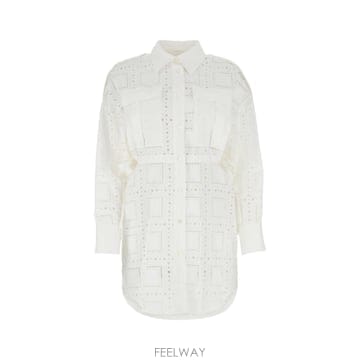 23SS Msgm CHEMISIER 드레스 3441MDA0223710602 TP577500413