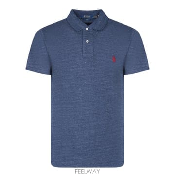 폴로 랄프 로렌 슬림 핏 Pique 폴로 셔츠 710548797012 TP572125054