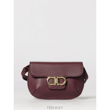 Ferragamo 26SS ����䷹ ��󰡸� Borsa Gancini Ferragamo in pelle a grana 221026SS ����䷹ ��󰡸� Borsa Gancini Ferragamo in pell