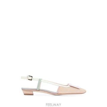 26FW 로저 비비에 Belle Vivier 슬링백 ballet flats in 베이지 cream purpl