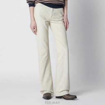 26SS A P C  화이트 jeans with faded effect COHLBF09232COAAF TP5