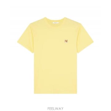 Maison Kitsune 23SS Maison Kitsune ���� T ���� AM00103KJ0008P724SS23YELLOW TP5723SS Maison Kitsune ���� T ���� AM00103KJ0008P724SS23Y