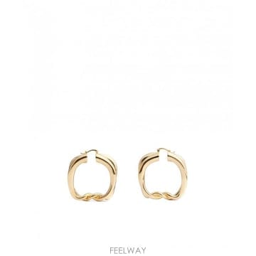 Jacquemus 24FW ��ũ���� Orecchini Les Petites Creoles Nodi 241JW654584527024FW ��ũ���� Orecchini Les Petites Creoles Nodi 241JW