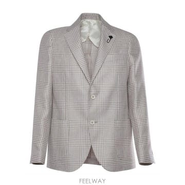 Lardini 24SS Lardini Tartan �̱� breasted �������� EQ528AEEQSK62511100CA T24SS Lardini Tartan �̱� breasted �������� EQ528AEEQSK