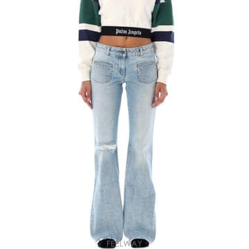 Palm Angels 25FW �ʿ����� ���� jeans PWYB031F23DEN0014060 TP57896932925FW �ʿ����� ���� jeans PWYB031F23DEN0014060 TP578969