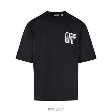 Off White 26FW ����ȭ��Ʈ ���� Ƽ���� 44MAA120 F26J00Y001 BLACK26FW ����ȭ��Ʈ ���� Ƽ���� 44MAA120 F26J00Y001 BLACK