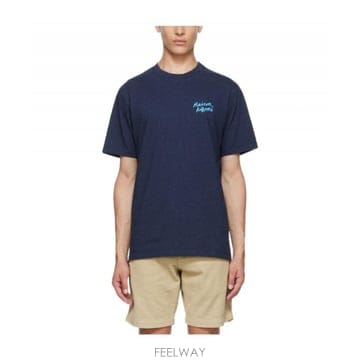 Maison Kitsune 22SS Maison Kitsune ���� T ���� IM00130KJ0035H481NAVYMELANGE TP522SS Maison Kitsune ���� T ���� IM00130KJ0035H481NAVYM