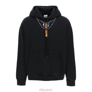 Marcelo Burlon 24FW �������κҷ� FEATHERS ����� �ĵ�Ƽ CMBB040C99FLE0021025 TP5787927224FW �������κҷ� FEATHERS ����� �ĵ�Ƽ CMBB040C99FLE