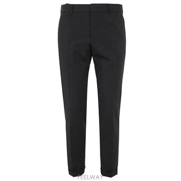 PT01 22FW PT01 Pt01 Flat Front Trousers With Ergonomic Pockets Cl22FW PT01 Pt01 Flat Front Trousers With Ergonomic Pock