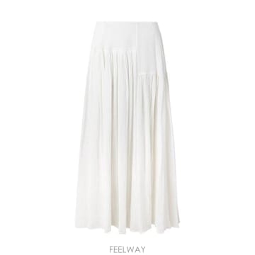 더 로우 여성 스커트 IVORY