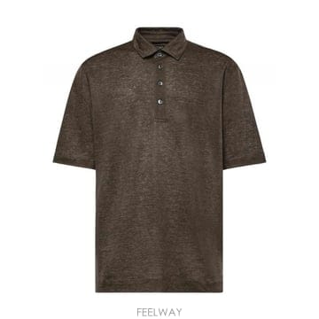ZEGNA Oasi Lino 폴로 UH352A3H770252 TP579232165