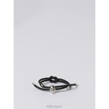 Alexander Mcqueen 25FW �˷���� ���� Bracciale ���� McQueen in pelle intrecciata 8366825FW �˷���� ���� Bracciale ���� McQueen in pelle int