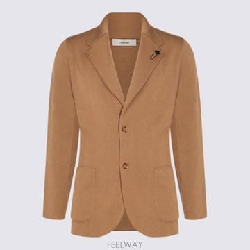Lardini 26FW Lardini Lardini Maglie Cammello CNCLJM56CN65000200 TP5826FW Lardini Lardini Maglie Cammello CNCLJM56CN6500020