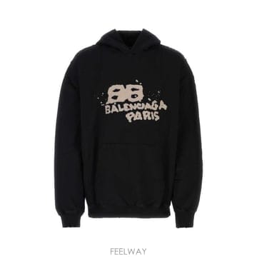 Balenciaga 24FW Balenciaga �ڵ� drawn bb icon �ĵ�Ƽ 620973TNVQ11059 TP5802724FW Balenciaga �ڵ� drawn bb icon �ĵ�Ƽ 620973TNVQ11