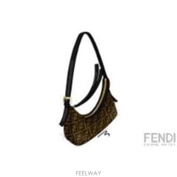 FENDI 26FW Fendi ���� �� ž ���� �� in FF Zucca jacquard fabric 8BS123B126FW Fendi ���� �� ž ���� �� in FF Zucca jacquard f