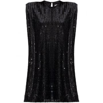 25SS 골든구스 미니 드레스 WITH SEQUINS GWP02172P00182890100 TP5784021
