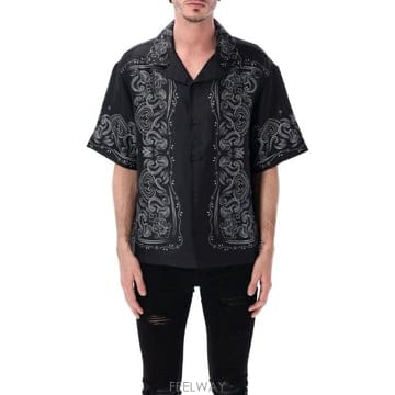 Amiri 26SS AMIRI Amiri Bandana paint bowling ���� 26PAMTOSH1049001 T26SS AMIRI Amiri Bandana paint bowling ���� 26PAMTOSH1