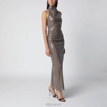 26FW Rotate 롱 드레스 with micro sequins 1162861078BCR22401078 T