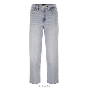 | Other Brand | 26SS 7 FOR ALL ��ī�ε� Stovepipe straight ��Ŭ jeans in light was26SS 7 FOR ALL ��ī�ε� Stovepipe straight ��Ŭ jeans 