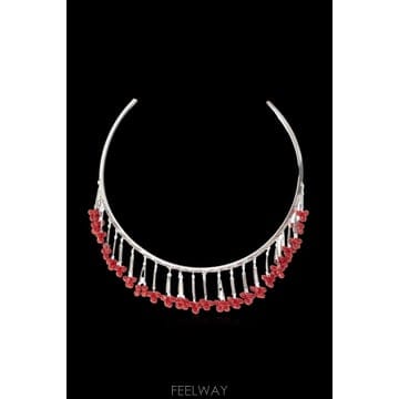 Isabel Marant 26SS ���ں����� ����� with decorative stones RC0081FAD1B09BREDSILVE26SS ���ں����� ����� with decorative stones RC0081FA