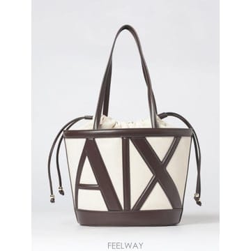 Armani 26SS �Ƹ����� �ͽ�ü���� Borsa �Ƹ����� �ͽ�ü���� in canvas e pelle sintetica26SS �Ƹ����� �ͽ�ü���� Borsa �Ƹ����� �ͽ�ü���� in 