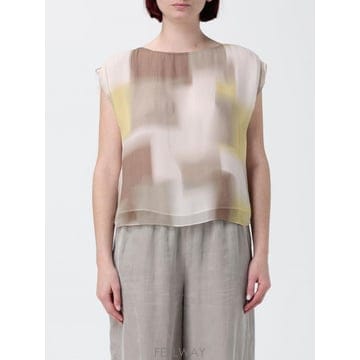 Armani 26SS �Ƹ����� �ͽ�ü���� ž in Chiffon stampato �Ƹ����� �ͽ�ü���� XW002302AF226SS �Ƹ����� �ͽ�ü���� ž in Chiffon stampato �Ƹ���